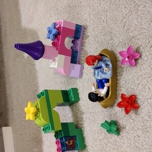 Vintage Lego DUPLO Disney Princess Ariel's Magical Boat Ride 30 Pcs Set.